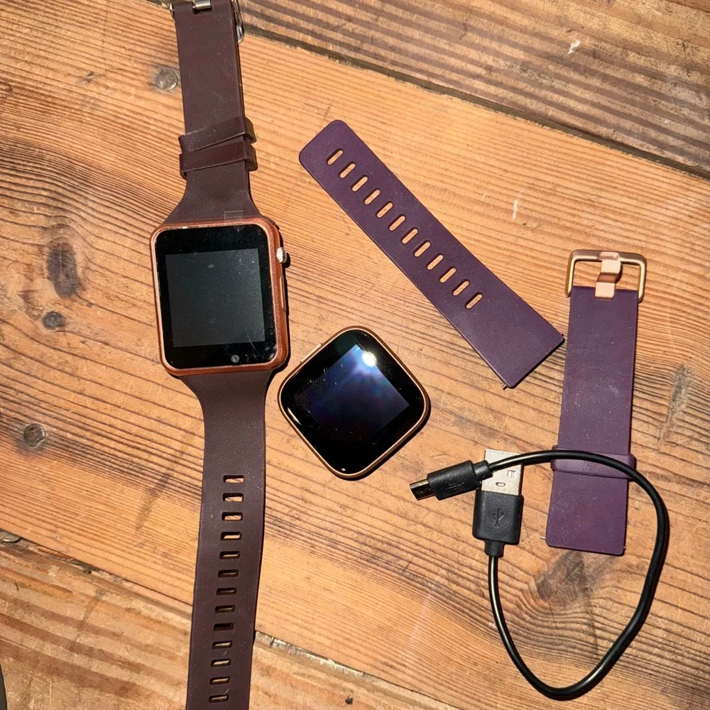Smartwatch and Fitbit combo